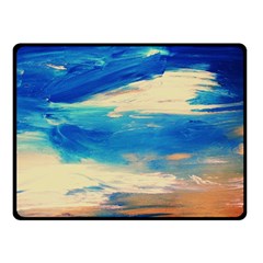 Skydiving 1 1 Fleece Blanket (small) by bestdesignintheworld