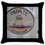 Balboa 1 1 Throw Pillow Case (Black) Front