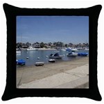 Balboa 1 3 Throw Pillow Case (Black) Front