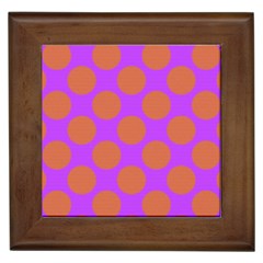 Polka Dots Two Times 7 Framed Tile by impacteesstreetwearten