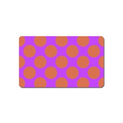 Polka Dots Two Times 7 Magnet (name Card) by impacteesstreetwearten