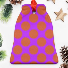 Polka Dots Two Times 7 Ornament (bell) by impacteesstreetwearten