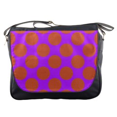 Polka Dots Two Times 7 Messenger Bag by impacteesstreetwearten