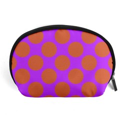 Polka Dots Two Times 7 Accessory Pouch (large) by impacteesstreetwearten