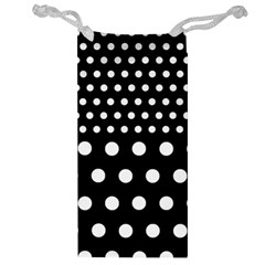 Polka Dots Two Times 11 Black Jewelry Bag by impacteesstreetwearten