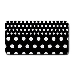 Polka Dots Two Times 11 Black Medium Bar Mats by impacteesstreetwearten