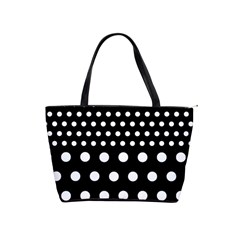 Polka Dots Two Times 11 Black Classic Shoulder Handbag by impacteesstreetwearten