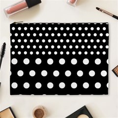 Polka Dots Two Times 11 Black Cosmetic Bag (xl) by impacteesstreetwearten