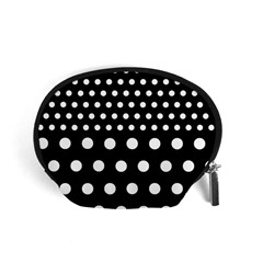 Polka Dots Two Times 11 Black Accessory Pouch (small) by impacteesstreetwearten