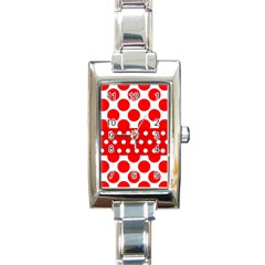 Polka Dots Two Times 9 Rectangle Italian Charm Watch by impacteesstreetwearten