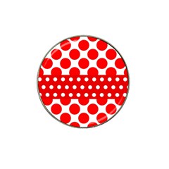 Polka Dots Two Times 9 Hat Clip Ball Marker (4 Pack) by impacteesstreetwearten