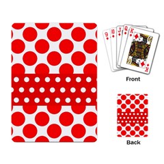 Polka Dots Two Times 9 Playing Cards Single Design (rectangle) by impacteesstreetwearten