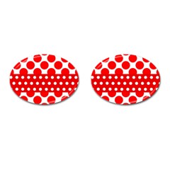 Polka Dots Two Times 9 Cufflinks (oval) by impacteesstreetwearten