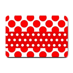 Polka Dots Two Times 9 Small Doormat  by impacteesstreetwearten