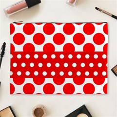 Polka Dots Two Times 9 Cosmetic Bag (xl) by impacteesstreetwearten