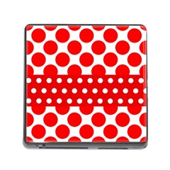 Polka Dots Two Times 9 Memory Card Reader (square 5 Slot) by impacteesstreetwearten