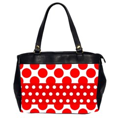 Polka Dots Two Times 9 Oversize Office Handbag (2 Sides) by impacteesstreetwearten