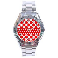 Polka Dots Two Times 9 Stainless Steel Analogue Watch by impacteesstreetwearten