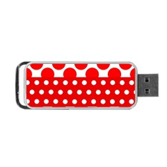 Polka Dots Two Times 9 Portable Usb Flash (one Side) by impacteesstreetwearten