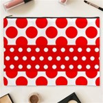 Polka Dots Two Times 9 Cosmetic Bag (XXXL) Front