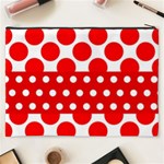 Polka Dots Two Times 9 Cosmetic Bag (XXXL) Back