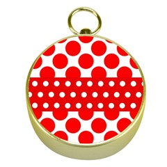 Polka Dots Two Times 9 Gold Compasses by impacteesstreetwearten