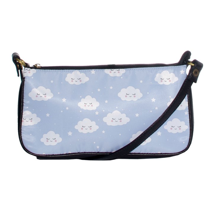 Kawaii cloud pattern Shoulder Clutch Bag