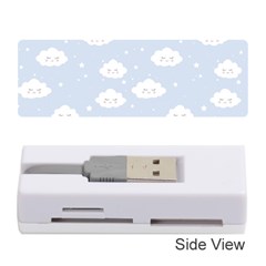 Kawaii Cloud Pattern Memory Card Reader (stick) by Valentinaart