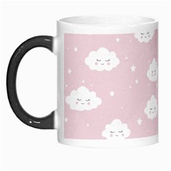 Kawaii Cloud Pattern Morph Mugs by Valentinaart