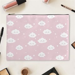 Kawaii Cloud Pattern Cosmetic Bag (xl)