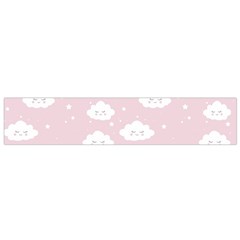 Kawaii Cloud Pattern Small Flano Scarf