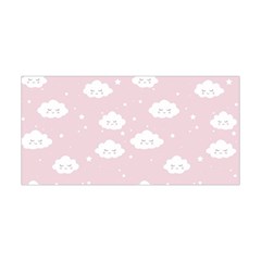 Kawaii Cloud Pattern Yoga Headband by Valentinaart