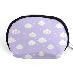 Kawaii Cloud Pattern Accessory Pouch (medium)