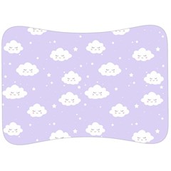 Kawaii Cloud Pattern Velour Seat Head Rest Cushion