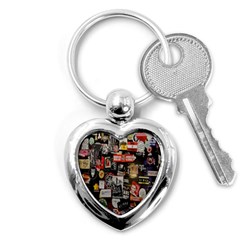 Stickers Key Chain (heart) by ArtworkByPatrick