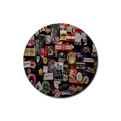 Stickers Rubber Coaster (round)  by ArtworkByPatrick