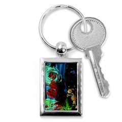 Night 1 2 Key Chain (rectangle) by bestdesignintheworld