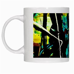 Dance Of Oil Towers 1 1 White Mugs by bestdesignintheworld