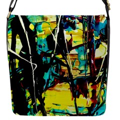 Dance Of Oil Towers 1 1 Flap Closure Messenger Bag (S)