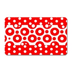 Polka Dots Two Times 10 Magnet (rectangular) by impacteesstreetwearten