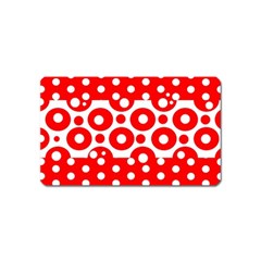 Polka Dots Two Times 10 Magnet (name Card) by impacteesstreetwearten