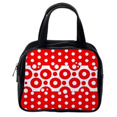 Polka Dots Two Times 10 Classic Handbag (one Side) by impacteesstreetwearten