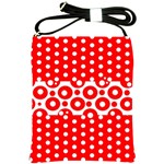 Polka Dots Two Times 10 Shoulder Sling Bag Front