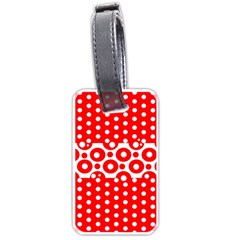 Polka Dots Two Times 10 Luggage Tag (one Side) by impacteesstreetwearten