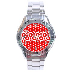 Polka Dots Two Times 10 Stainless Steel Analogue Watch by impacteesstreetwearten