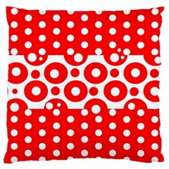 Polka Dots Two Times 10 Large Cushion Case (two Sides) by impacteesstreetwearten