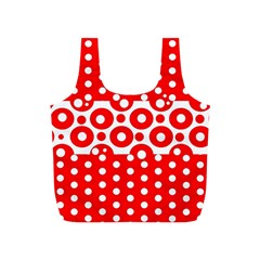 Polka Dots Two Times 10 Full Print Recycle Bag (s) by impacteesstreetwearten