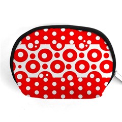 Polka Dots Two Times 10 Accessory Pouch (medium) by impacteesstreetwearten