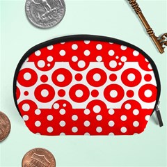 Polka Dots Two Times 10 Accessory Pouch (large) by impacteesstreetwearten