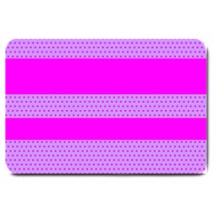 Polka Dots Two Times 12 Large Doormat  by impacteesstreetwearten